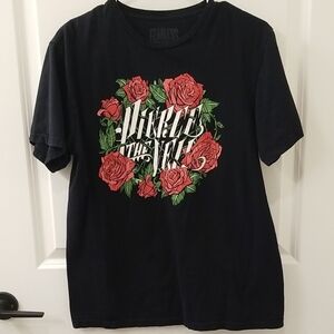 Pierce The Veil Large Rose Band Tee